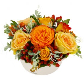 Dekoration Höstfägring - Blomsterdekorationer - Skicka blommor med blombud - Flowerhouse