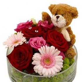 Love - Blomsterdekorationer - Skicka blommor med blombud - Flowerhouse
