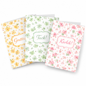 Kort med motiv - Blombud - Flowerhouse