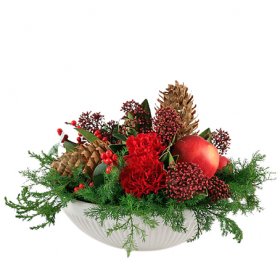 Juligt - Julblommor - Skicka blommor med blombud - Flowerhouse