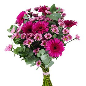 Skimrande lila - Buketter - Skicka blommor med blombud - Flowerhouse