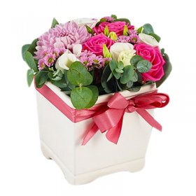 Till en liten prinsessa - Blommor till Nyfödda - Skicka blommor med blombud - Flowerhouse
