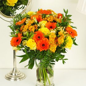 Höstglöd Standard - Buketter - Skicka blommor med blombud - Flowerhouse