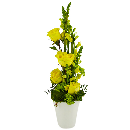 Hög dekoration - Blomsterdekorationer - Skicka blommor med blombud - Flowerhouse