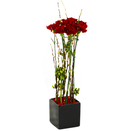 Modern art - Blomsterdekorationer - Skicka blommor med blombud - Flowerhouse