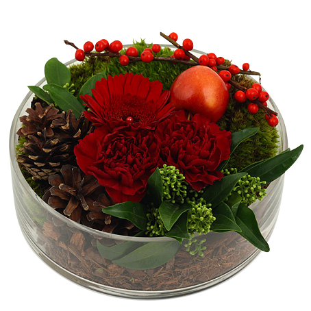 Juldekoration - Julblommor - Skicka blommor med blombud - Flowerhouse