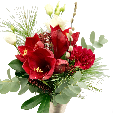 Juliga Amaryllisar - Julblommor - Skicka blommor med blombud - Flowerhouse