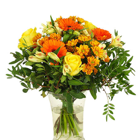 Höstglöd Lyx - Buketter - Skicka blommor med blombud - Flowerhouse
