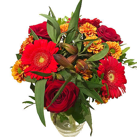 Blomstrande - Buketter - Skicka blommor med blombud